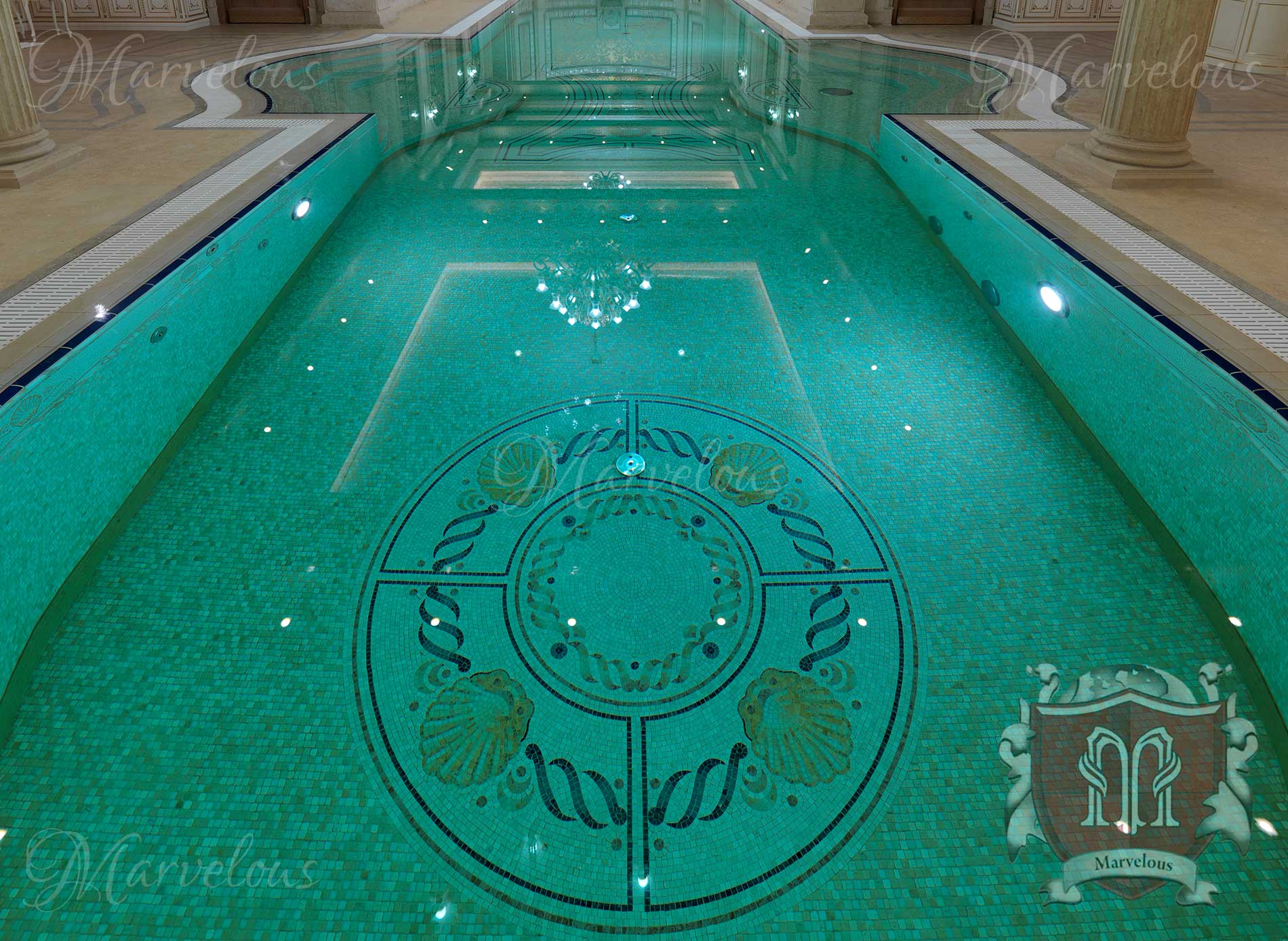 Marble Pool Mosaic: Belcanto