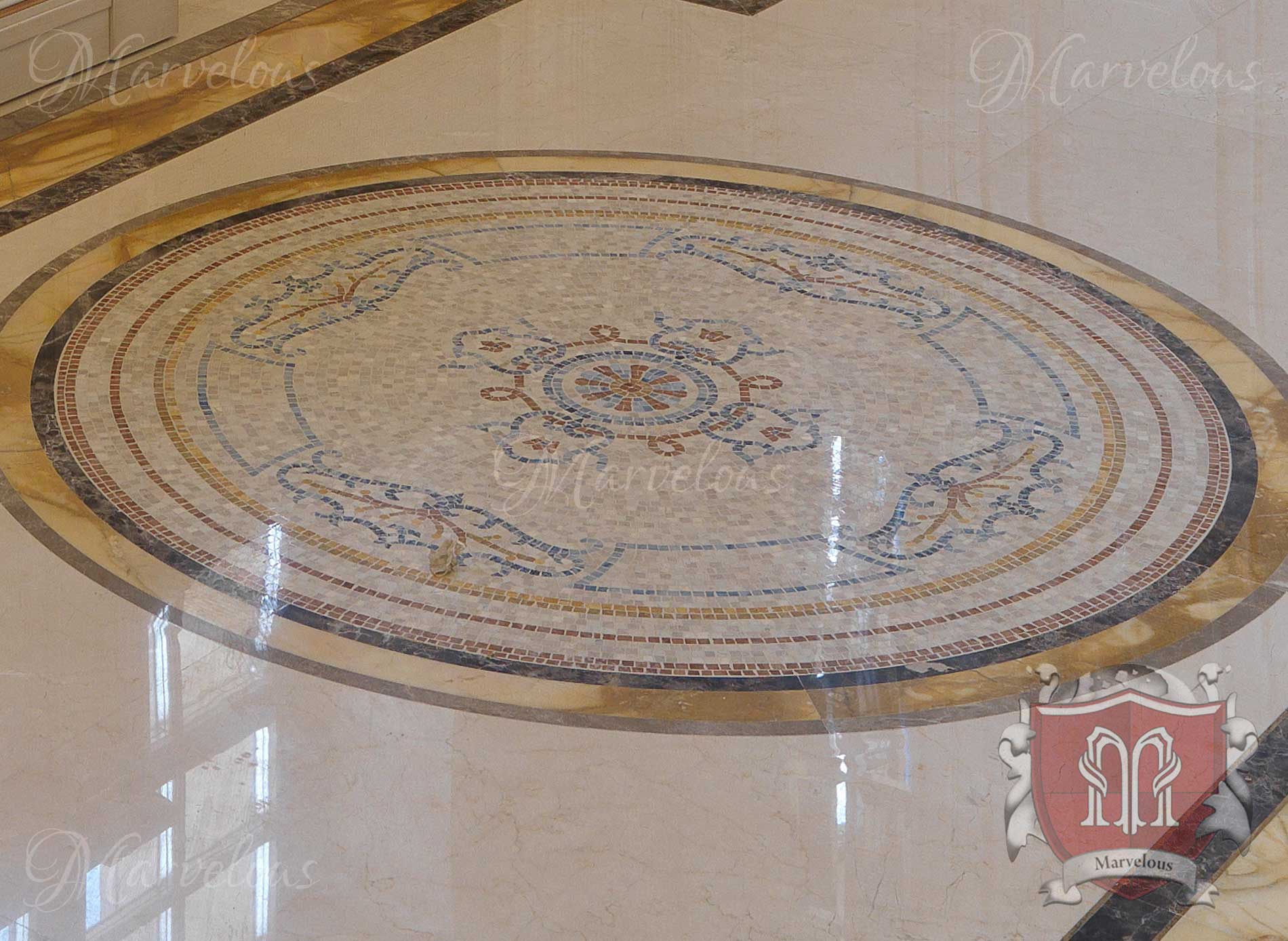 Marble Floor Mosaic: Pasticcio